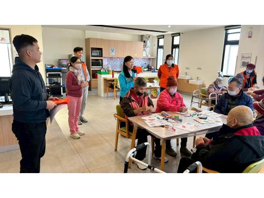 金門縣政府春節慰問送暖・關懷長輩迎新年